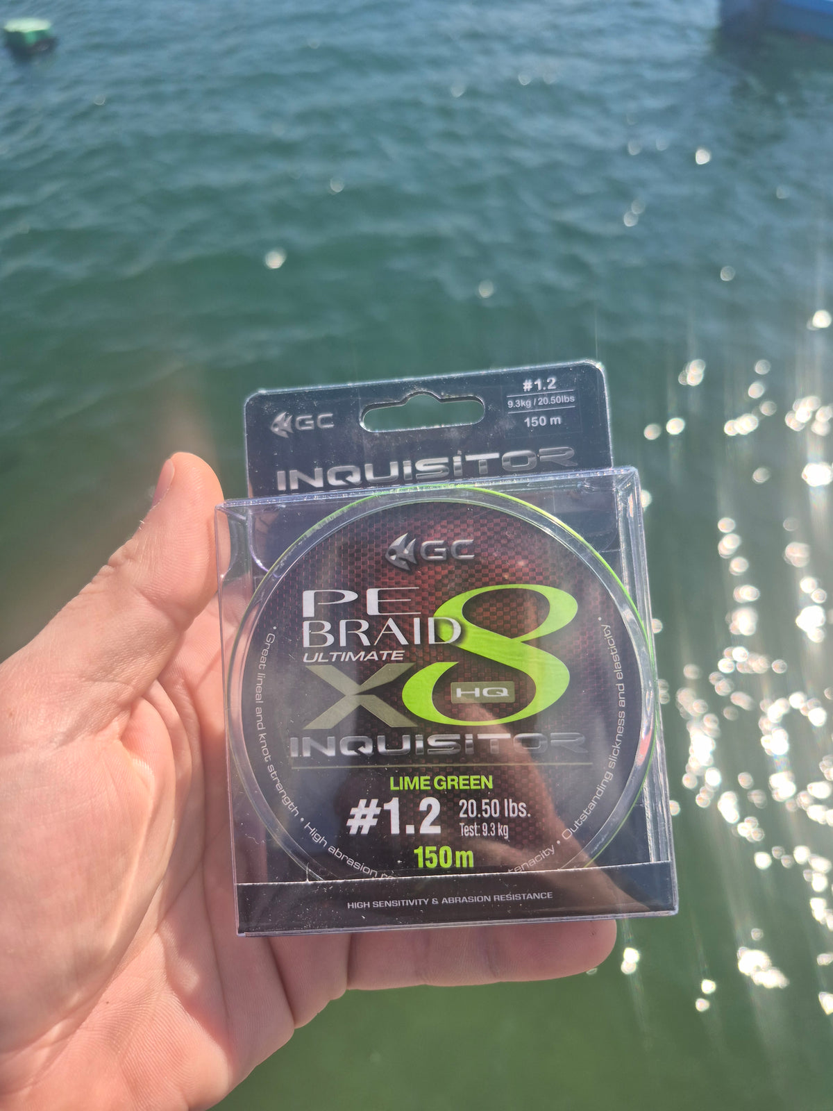 Νήμα Golden Catch Inquisitor Lime Green x8 200m