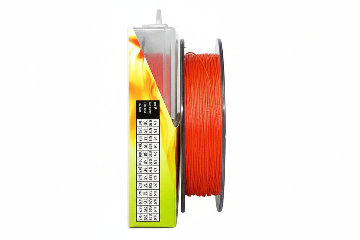 Νήμα Pregio Tempered Braid Κόκκινο x8 300m