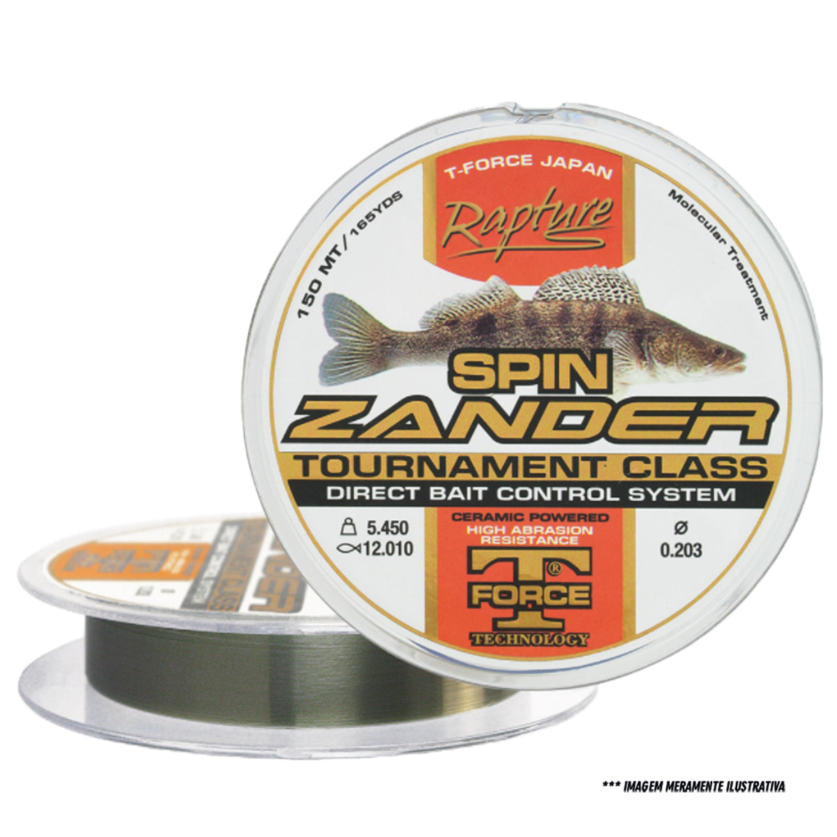 Πετονιά T-Force Capture Spin Zander 150m