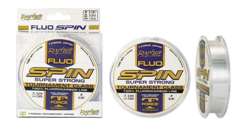 Πετονιά Αόρατη Capture Fluo Spin Fluorocarbon 100m