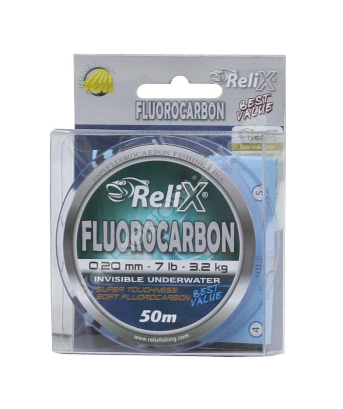 Πετονιά Αόρατη Relix Fluorocarbon 50m