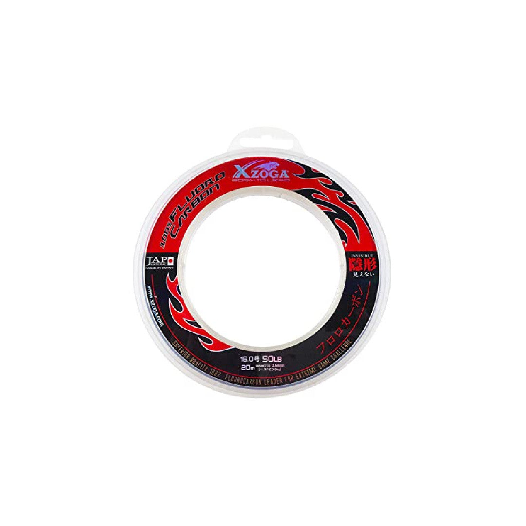 Πετονιά Αόρατη XZoga Fluorocarbon  20m