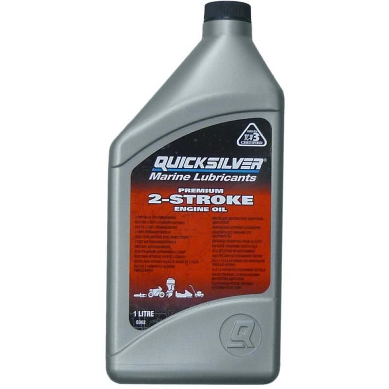 Λάδι για Δίχρονους Κινητήρες Quicksilver Premium 1Lt