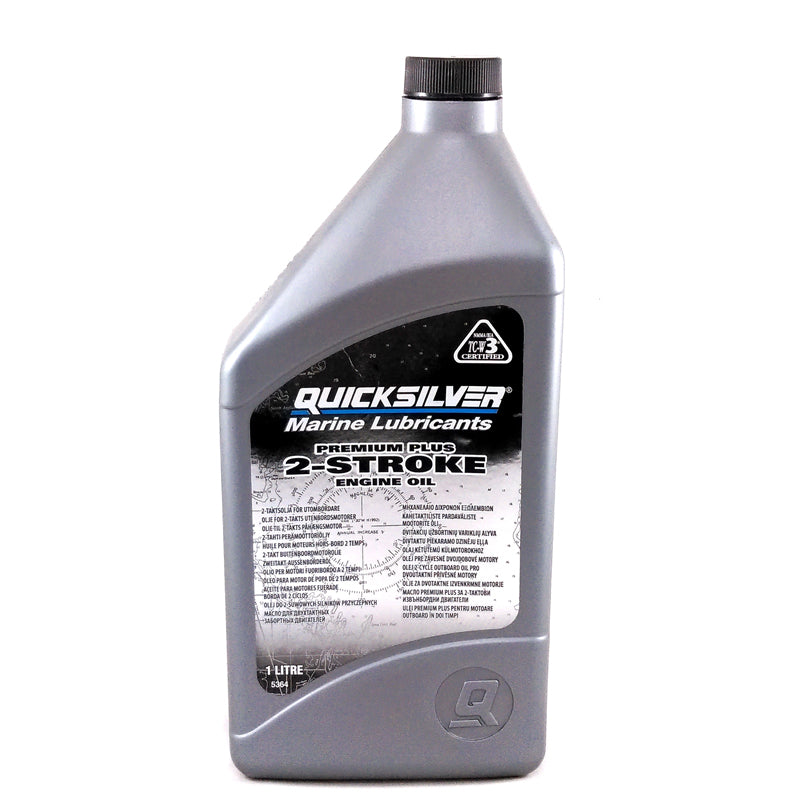 Λάδι για Δίχρονους Κινητήρες Quicksilver Premium Plus 1Lt