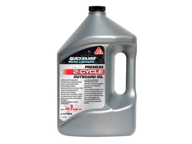 Λάδι για Δίχρονους Κινητήρες Quicksilver Premium 4Lt