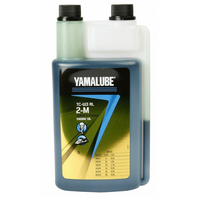 Λάδι για Δίχρονους Κινητήρες Yamalube TC-W3 RL 1Lt