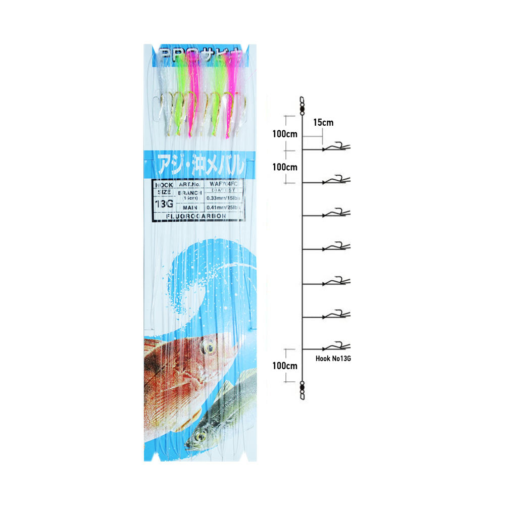 Τσαπαρί Yamashita WAF 704FC Fluorocarbon 8.00m