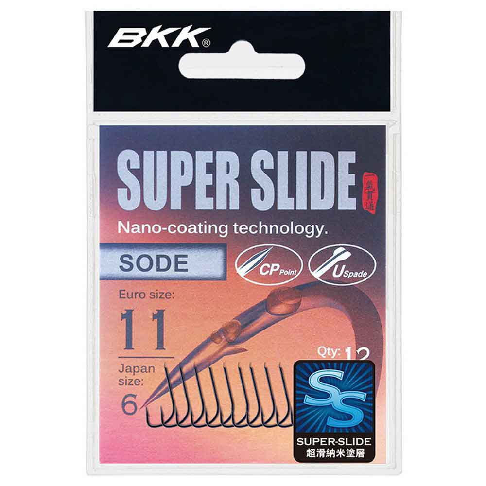 Αγκίστρια BKK Super Slide Black Nickel με Παλέτα για Εγγλέζικο
