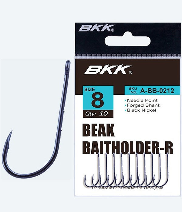 Αγκίστρια BKK Beak Baitholder-R Black Nickel