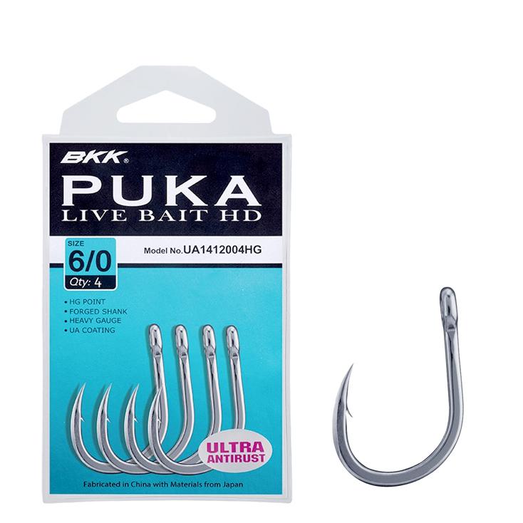 Αγκίστρια BKK Puka Live Bait HD Steel
