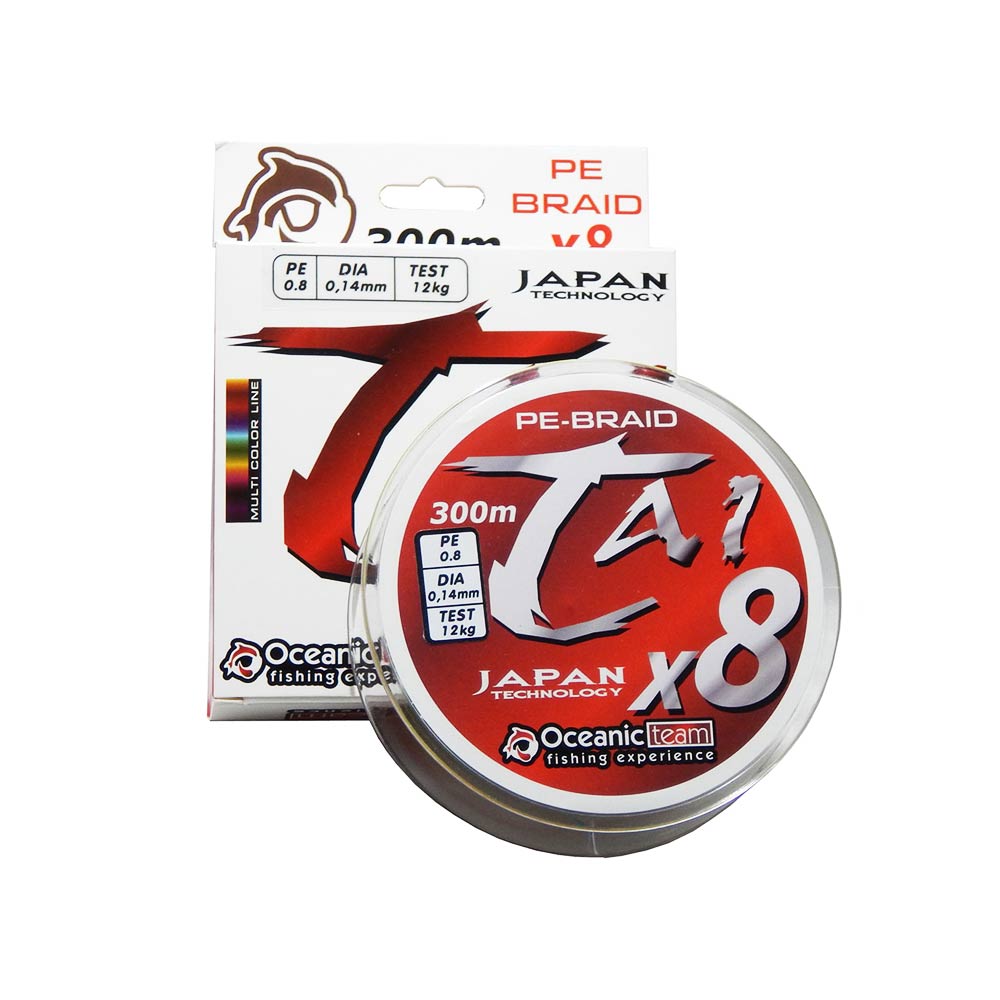Νήμα Oceanic Team Tai Πολύχρωμο x8 300m