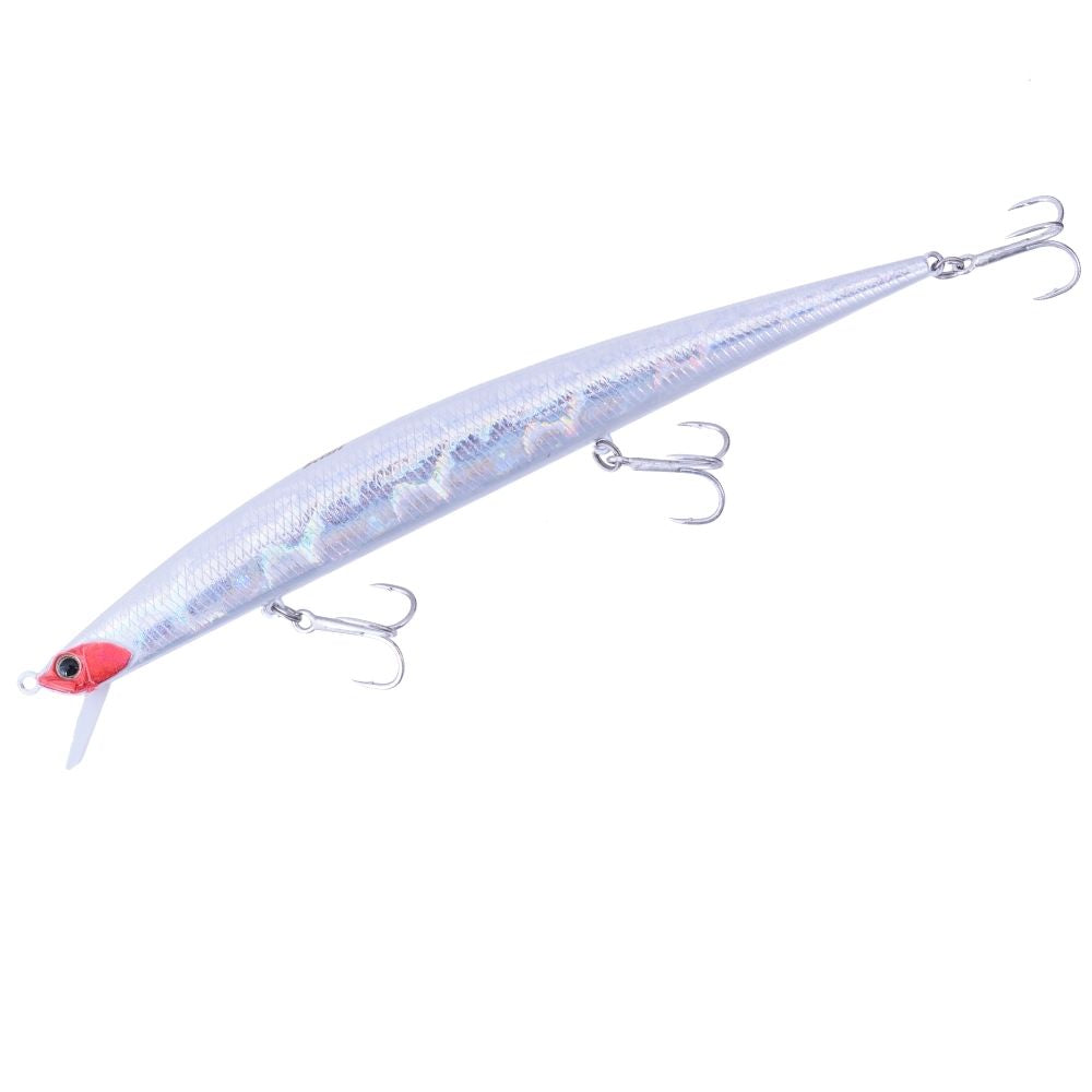 Τεχνητό DUO Tide Minnow Slim Flyer Prism Ivory 140 / 14cm - 21gr