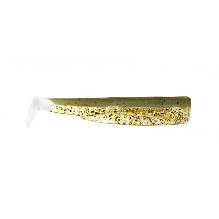Σώματα σιλικόνης Fiiish Black Minnow No 3 Kaki Paillete