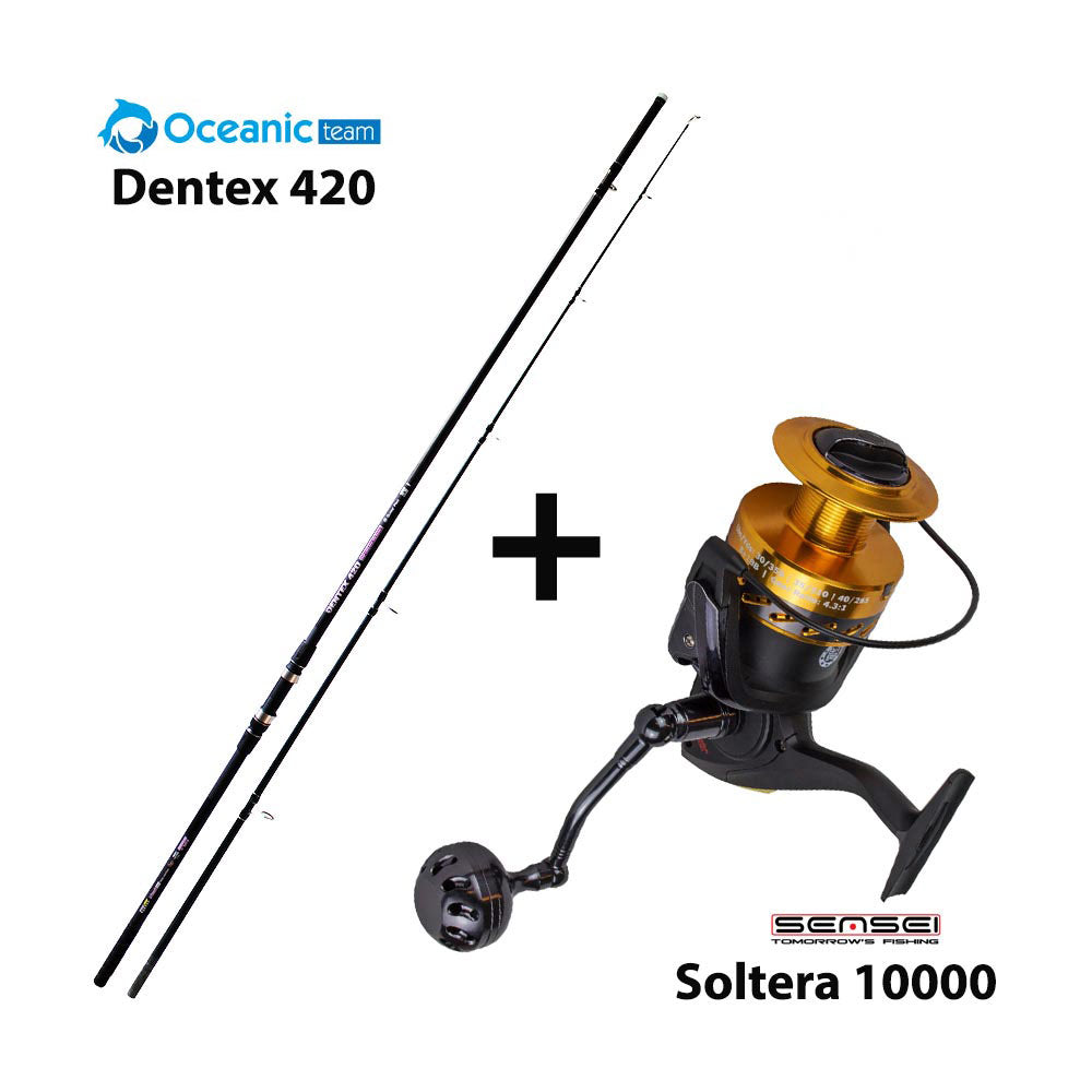 Προσφορά Combo Heavy Oceanic Team Dentex 420 + Sensei Soltera 10000