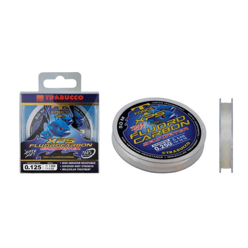 Πετονιά Αόρατη Trabucco XPS Fluorocarbon Saltwater 50m