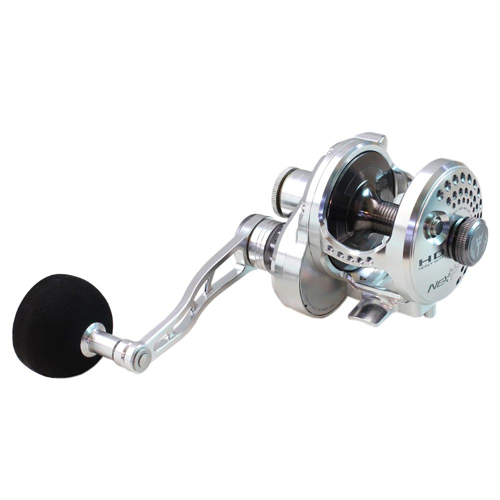 Μηχανισμός NEXT HD 200 Lever Drag Silver με δεξί χερούλι