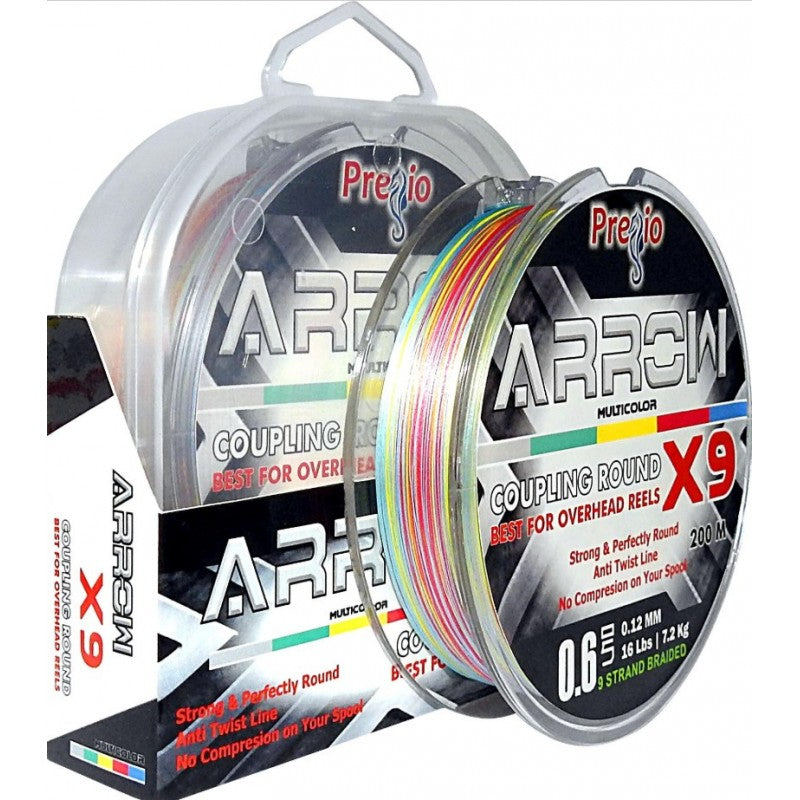 Νήμα Pregio Arrow Multicolour x9 300m