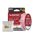 Νήμα Golden Catch Braided Line Mirrox Πολύχρωμο x4 150m