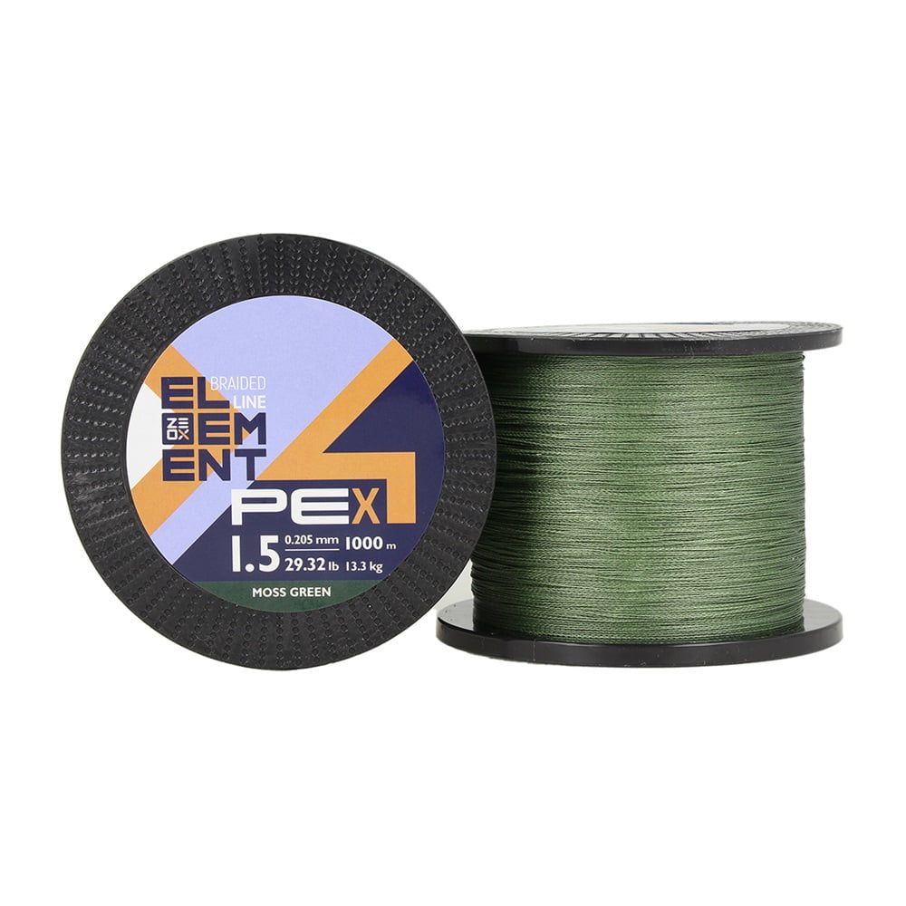 Νήμα Zeox Braided Line Element Πράσινο PE x4 1000m