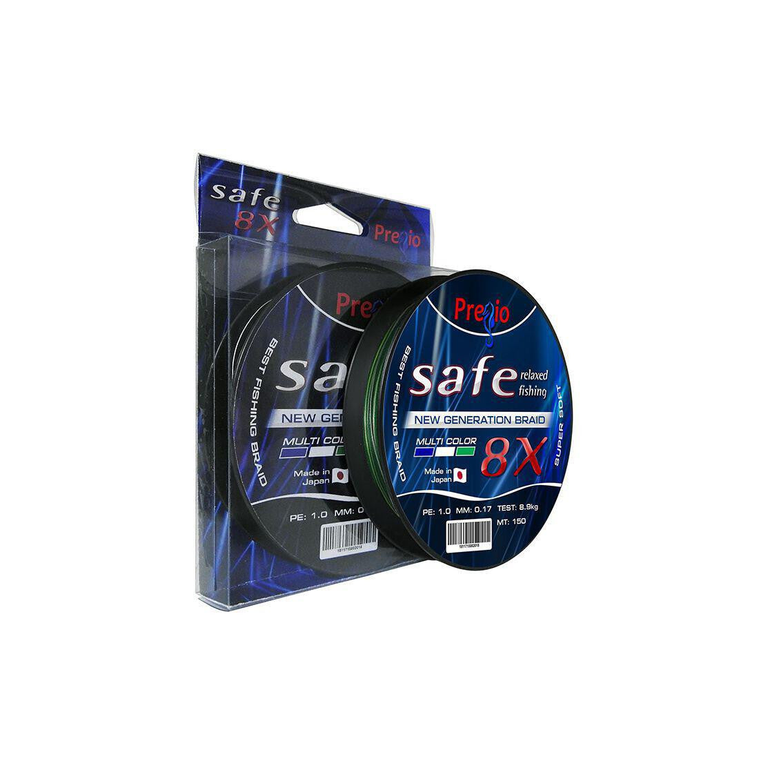 Νήμα Pregio Safe Multi Color Πολύχρωμο x8 275m