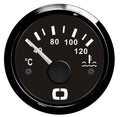 Όργανο Ελέγχου Θερμοκρασίας Νερού Μαύρο Inox