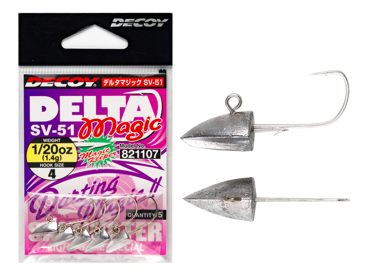 Μολυβοκεφαλές Decoy SV-51 Delta Magic