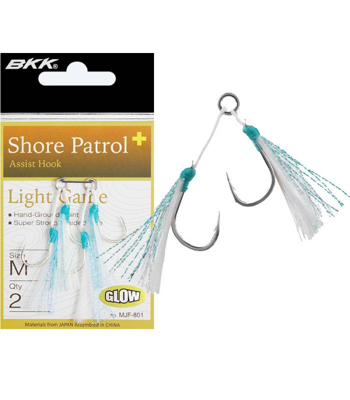 Assist Hook BKK Shore Patrol+ Light Game Glow