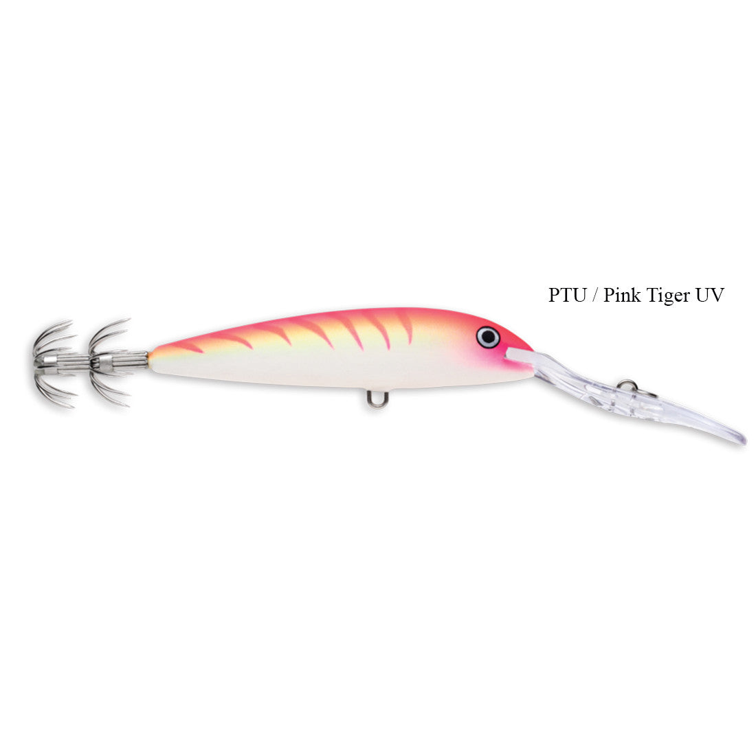 Καλαμαριέρες Συρτής Rapala Deep Squid Lure PTU / Pink Tiger UV
